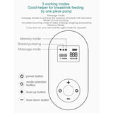 Electric Breast Pump Double Silent Wearable Automatic Milker USB Rechargable Hands-Free Portable Milk Extractor Baby Breastfeedi