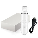 Ultrasonic Ion Deep Cleaning Skin Scrubber Peeling Shovel Facial Pore Cleaner Blackhead Remover Face Lifting USB Rechargeable