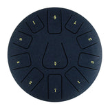 8 Inch Steel Tongue Drum 11 Notes Handpan Drum with Drum Mallet Finger Picks Drum Bag Percussion Instrument for Meditation Yoga