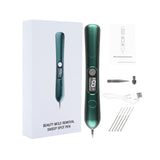 LCD Laser Plasma Pen Mole Freckle Removal Beauty Machine Blemish Wart Dark Spot Skin Tag Remover Tool 9 Level With LED Lighting