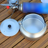 Lightweight Outdoor Camping Cookware Made of Aluminum Water Tea Kettle