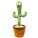 Dancing Cactus Plush Toy Electronic Shake Dancing Toy with the Song Plush Cute Dancing Cactus Early Toy for Children