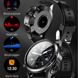 Smart Watch JM03 Bluetooth Headset Earphone TWS Two in One  HIFI Stereo Wireless Sports Tracke Music Play Smartwatch