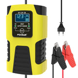 Car Battery Chargers 12V/2A 24V/2A Full Automatic Smart Battery Chargers Maintainer Portable Trickle Chargers Battery Desulfator