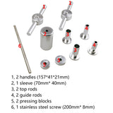 Bicycle Freehub Tool Set Bike DT Bearing Hub Removal Disassembly Install Stainless Steel Screw Rod For MTB/Road Bikes
