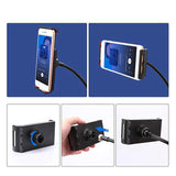 Mic Boom Arm Stand,Adjustable Game Microphone Boom Scissor Arm Stand with Phone Holder for Snowball Other Mics