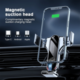 New upgrade high speed fast charging phone stand New Design Mini Magnet Phone Universal Mount Holder Magnetic Car Mount Air Vent