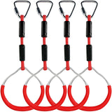 Children's Fitness Ring, Trapeze Rope Ring, Gymnastics Ring, Rock Climbing Ring For Climbing Frame And Garden Swing