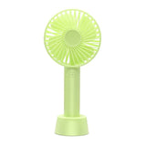 Mini Handheld Fan Portable Rechargeable Battery Operated Cooling Desktop with Base 3 Modes for Home Office Travel Outdoor A0NC