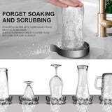 Kitchen Sink Metal Glass Washer Stainless Steel Strip Glass Washer Baby Bottle Washer Cup Washer