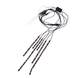 1PC 6-in-1 Multi-Color Atmosphere Neon IP65 Waterproof Lamp Strips LED Motor Lights Kit with