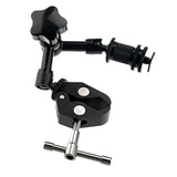 7 Inch Friction Articulating Universal Crab Clip Black Magic Arm Set Metal Anti-slip Easy Apply Space Saving Camera Accessory