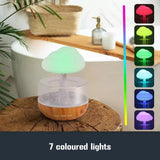 400ml Aroma Diffuser Air Humidifier Rain Cloud Smell Distributor Relax Aromatherapy Lamp USB Rain Sound Diffuser for Home