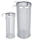 Stainless Steel Homemade Brew Beer Hop Mesh Filter Strainer with Hook Beer Brewing Hop Spider Mesh Filter Strainer