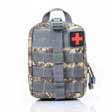 Outdoor Mountaineering Waterproof Portable Medical Emergency Rescue Kit Multi-functional Camouflage Oxford Tactical Medical Kit