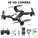 HJ68 Aerial Drone 1080P/4K HD 120° Camera Kids Gift Fixed Height Black White Red Quadcopter FPV Transmission APP Control