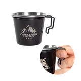 4pcs Mini Cups with Straps 70ml Stainless Steel Cups Camping Cup for Outdoor Camping Hiking Backpacking Traveling