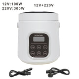 2L Intelligent Rice cooker for 12V Car 24V Truck lorry Onboard 220V Home Food warmer steamer noodles boiler Fast heat cook pot