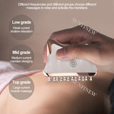 3 Color LED Light Face Neck Body Lifting Anti-Wrinkle Beauty Device  EMS Microcurrent Guasha Massager Skin Rejuvenation Wireless