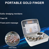Portable Gravitational Diamond Finger Face Lifting Body Massager Radio Frequency Microcurrent Golden Finger RF EMS Beauty Machin