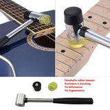 17Pcs Guitar Repairing Maintenance Kit For Acoustic Guitar Electric Guitar Ukulele Bass Banjo,Perfect Gift For Luthier