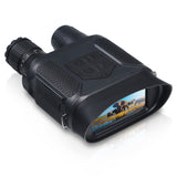 Binoculars Digital Night Vision with Camera Video Replay 400M Dark Viewing Distance Infrared Illuminators for Outdoor Camping