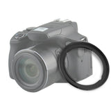 Camera Adapter Ring 67mm Black Alloy Lens Filter Adapter Rings Accessory For Canon SX40 SX50