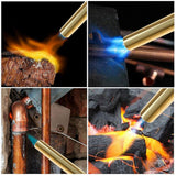 Copper Cassette Liquefied Gases Torch Outdoor Barbecue Igniter Butanes Gases Heating Torch