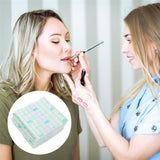 100pcs Hand Palettes Disposable Makeup Hand Palettes Cosmetic Makeup Palettes