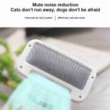 2 in 1 Portable Dog Dryer Pet Hair Dryer And Fur Comb Brush Dog Cat Grooming Dryer Adjustable Temperature Wind Speed Pet Brush
