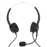 3.5mm Plug Wired Computer Headset Noise Reduction Ergonomic Call Center Headphone with Microphone for Computer