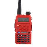 Baofeng walkie talkie uv-5r dualband two way radio VHF/UHF 136-174MHz &amp; 400-520MHz FM Portable Transceiver with earpiece