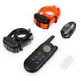 New Pet Supplies Remote Control Display Dog Trainer Bark Stop Dog Collar Training Dog Leash With 1/2 Dogs