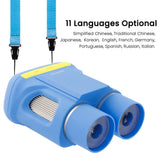 Andonstar 2 In 1 Binoculars Microscope Observation Tool 2 Inch LCD 12 Languages with 16 Adjustable LED Lights for Adults Kids
