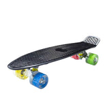 Mini Cruiser Skateboard Short Board Complete Longboard for Youths Beginners or Kids