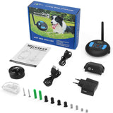 Upgrade 200m Wireless Dog Electric Fence Rechargeable IP67 Smart Training Electric sound Dog Collar for Dog training accessories