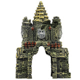 Home Aquarium Ornament Ancient Stone Buddha Resin Figurines Aquarium Ornament Fish Tank Aquarium Decoration Accessories
