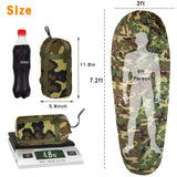Akmax.cn Army Military Bivy Cover Compact Ultra Lightweight, Waterproof, Thermal Bivy Sack Cover for Camping, Hiking, Backpackin