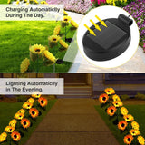 4 Packs Solar LED Light Replacement Top Part Panel ,Solar Panel Lantern Lid Light Bulb Accessories Battery Box