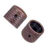 Professional Metal Guitar Tone Volume Knob Potentiometer Hat Cap Guitar Parts Push Knob with Hole Guitarra Accessories