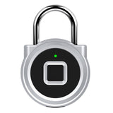Pure Fingerprint Unlock Smart Fingerprint Door Lock Safe Padlock USB Charging Waterproof Keyless Lock