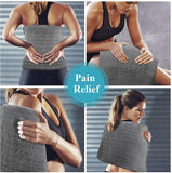 3 Level 90W Electric Heating Pad Timer For Shoulder Neck Back Spine Leg Pain Relief Winter Warmer 61.5x34cm EU/US Best Gift