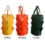 Strawberry Flower Planting Easy To Use Grow Bag Garden Lightweight Eco-friendly Home Large Capacity Plastic Film Durable Handles