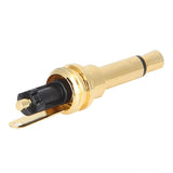 20Pcs 3.5mm Audio Plug Mono Replacement Audio Head Aluminum Shell Gold‑Plated Solder Plug for Mixer/Power Amplifier/Stereos