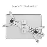 Wall Mount Tablet Holder Aluminum Alloy Wall Hang Bracket Screen 360 Degree Rotation Tablets Stand for iPad Air Mini 7-12 inch