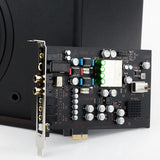 AXF-16 ExtremeV1.2 Independent Sound Card Sound Source PCI-E MAX Support Chassis Front Interface