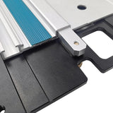 Woodworking Track Saw Square Guide Rail Clamp Right Angle Positioning Plate 90 Degree Angle Stop for Festool and Makita Rails