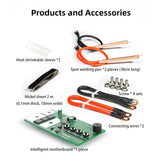 Mini Spot Welder Kit 12V Spot Welding Machine MOS Tube 0.1~0.3mm Nickel Sheet Welding Tool For 18650 26650 38650 Batteries