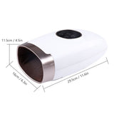 New Hand Massager Electric Shiatsu Hand Massager Heating Air 6 Levels Pressure Point Hands Arthritis Pain Relief