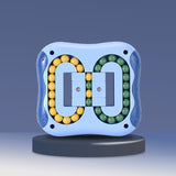 Relieve Stress Rotating Magic Bean Intelligence Cube Creative Decompression Children Educational Learning Mini Puzzle Brain Toy